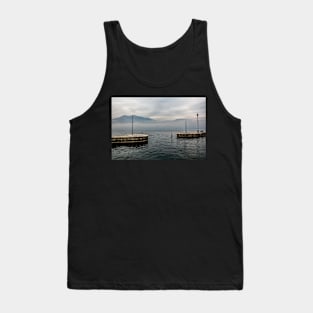 Winter Lake Garda at Castelletto Tank Top